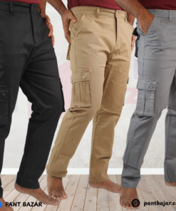 3 pis Premium 6 Pocket Cargo Gabardine Pants