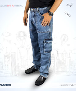 PREMIUM 6 POCKETS DENIM BAGGY PANT