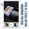 3 Piece Cotton Boxer Underwear Set For Men