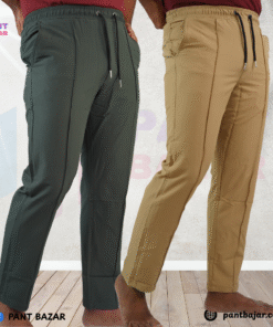 2 pis Premium Formal Pant Cutting Trouser For Men